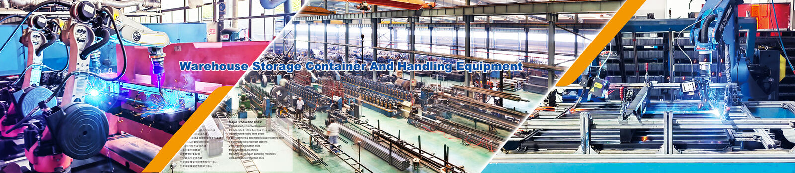 Contenitori di stoccaggio del magazzino