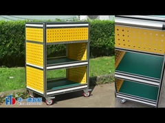 Il carrello a mano La terza generazione di tubo di legno di alluminio