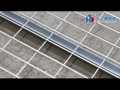 Storage Standard Size Flare Cascata saldata acciaio galvanizzato metallo di stoccaggio mesh di filo di copertura per