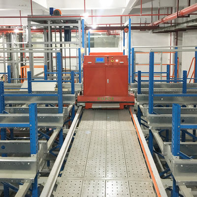 Carrello navetta radio bidirezionale e sistema di trasporto ASRS di stoccaggio e prelievo automatico  Sistema di scaffalatura Pallet Runner