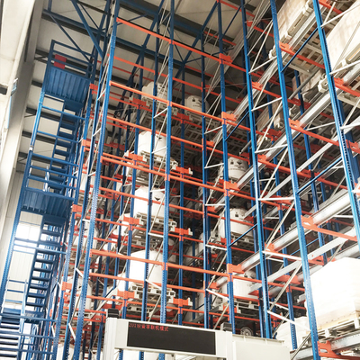 Radio Shuttle Rack Cart And Stacker Crane per sistema di stoccaggio e recupero automatico