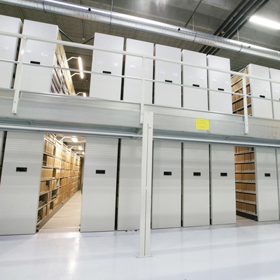 Sistema di immagazzinamento mobile Compattatore a mano Scaffalature elettroniche mobili Scatole di archiviazione Rack denso