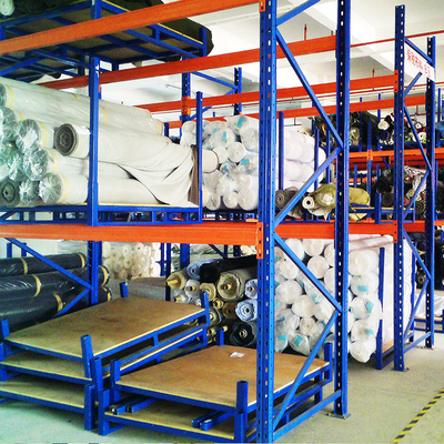 A19: Scaffalatore pieghevole Scaffalatore smontabile Scaffalatore per tela Rulli tessili Stoffe Scaffalatore