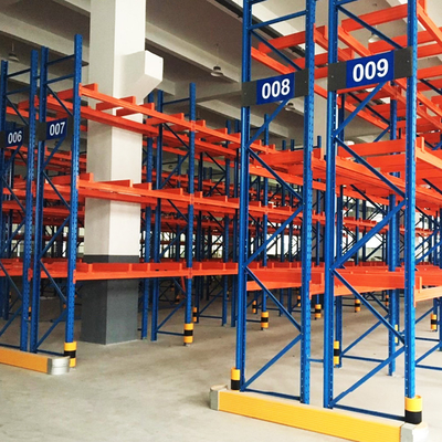 Barriere curve di contorno Rack End Guard Racking verticale Protector Barriera di sicurezza Anti-Collision Guardrails