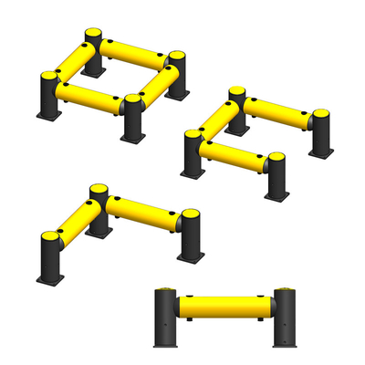 A56: HC MC Polygon Anti-Collision Guardrails Barriera di sicurezza magazzino Barriere di sicurezza del traffico