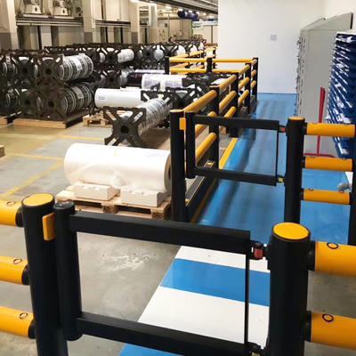 B32 Porta girevole barriere anti-collizione Barriere di sicurezza magazzino Barriere di traffico Barriere di sicurezza
