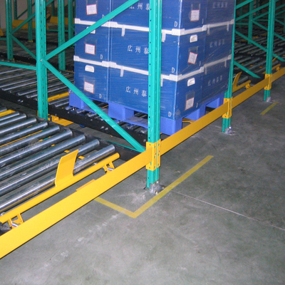 Rack per il flusso di pallet a gravità Rack per il magazzino Rack per lo stoccaggio Rack per la gravità