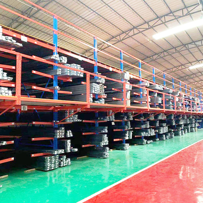 A59: Scaffalature a mezzanine supportate da scaffalature a cantilever, scaffalature a mezzanine a cantilever