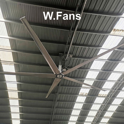 Grandi ventilatori industriali per officine Grandi ventilatori HVLS con lame anti-colisione