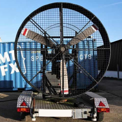 Grandi ventilatori industriali per officine Grandi ventilatori HVLS con lame anti-colisione
