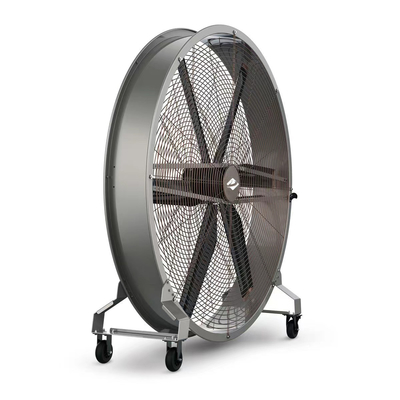 Grandi ventilatori industriali per officine Grandi ventilatori HVLS con lame anti-colisione