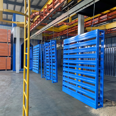 A01: Pallet di acciaio per spruzzo di plastica a ponte singolo pallet di acciaio pallet di metallo