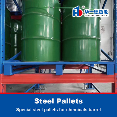 Paletti speciali in acciaio per barili di prodotti chimici Paletti in ferro Paletti in metallo per ASRS