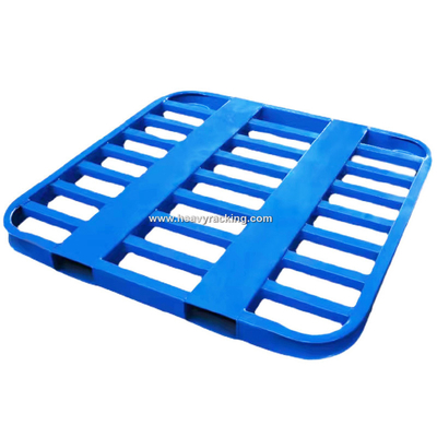 Angoli rotondi pallet in acciaio a doppio ponte pallet in ferro pallet in metallo per cereali