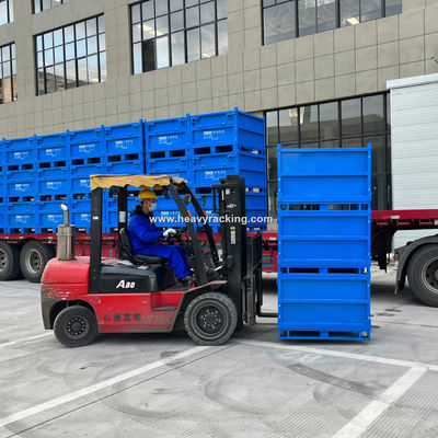 Contenitore di scatole di pallet in acciaio per ASRS