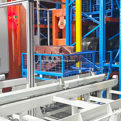 Cage di stoccaggio di pallet in acciaio pieghevole Cassa di stoccaggio di pallet in acciaio Contenitore a maglia di filo per ASRS