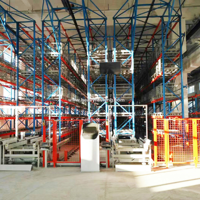 Cage di stoccaggio di pallet in acciaio pieghevole Cassa di stoccaggio di pallet in acciaio Contenitore a maglia di filo per ASRS