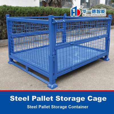 Cage di stoccaggio di pallet in acciaio