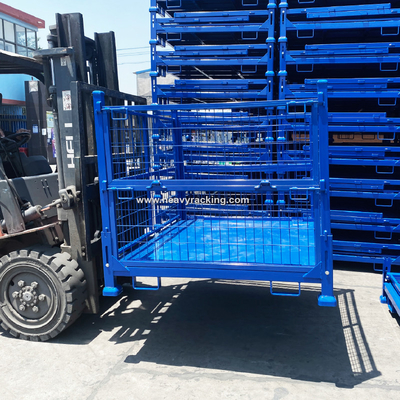 Cage di stoccaggio di pallet in acciaio