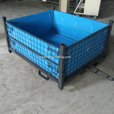 Cage di stoccaggio di pallet in acciaio
