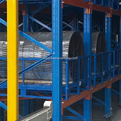 Contenitore di rete di filo di acciaio di plastica a spruzzo contenitore di deposito pieghevole gabbia contenitore di filo di acciaio pallet box