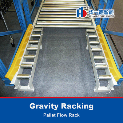 Rack per il flusso di pallet a gravità Rack per il magazzino Rack per lo stoccaggio Rack per la gravità