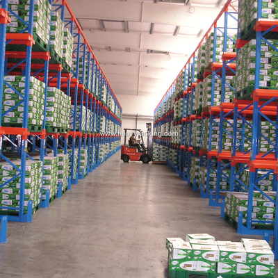 Azionamento tramite scaffalatura Azionamento tramite scaffalatura a pallet pesanti
