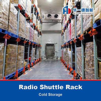 Radio Shuttle pallet rack per lo stoccaggio a freddo