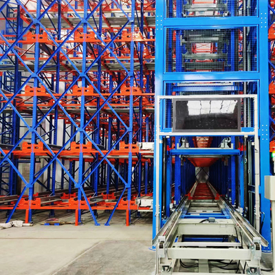 Sistema di scaffalatura per pallet runner ASRS 4 Way Radio Shuttle