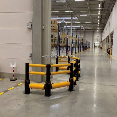 Tipo combinato Barriera pedonale flessibile Barriere anti-collizione Barriere di sicurezza magazzino