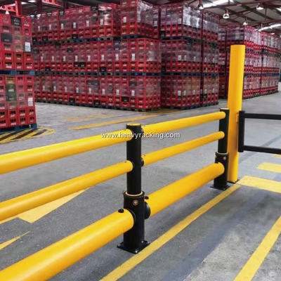Tipo combinato Barriera pedonale flessibile Barriere anti-collizione Barriere di sicurezza magazzino