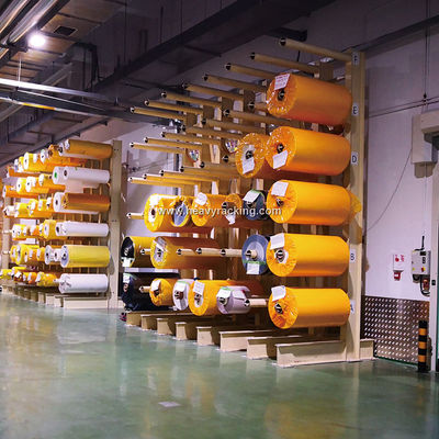 Scaffalatura a cantilever telescopico