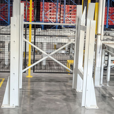 Crane a doppia palletta per ASRS, SRM a terra (macchina di recupero dello stoccaggio), sistema automatico di stoccaggio e recupero, magazzino a temperatura ambiente e cold storage