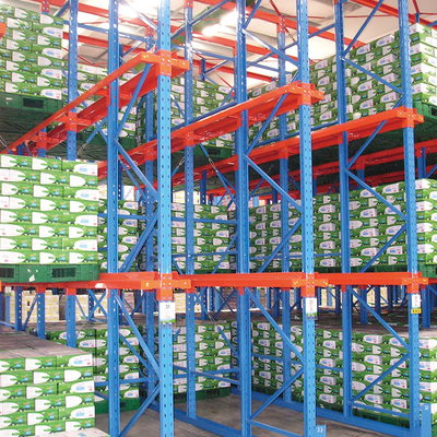 A22: guida in rack guida attraverso racking rack di stoccaggio