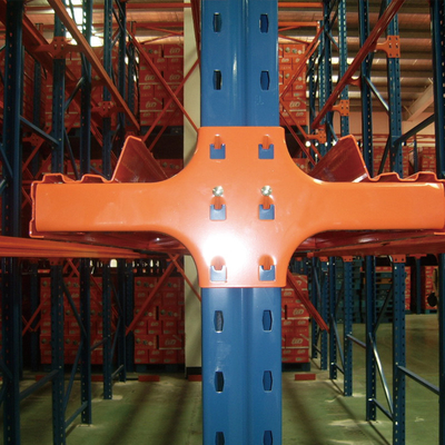 A22: guida in rack guida attraverso racking rack di stoccaggio