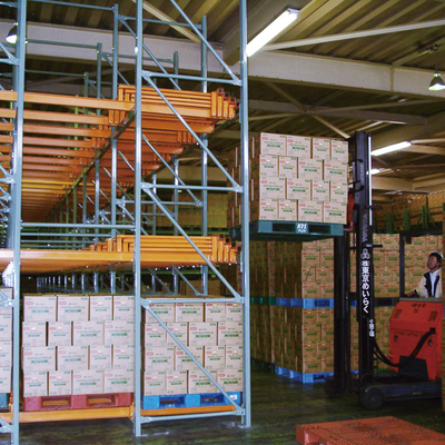 A26: Scaffalatura per pallet a retrocessione