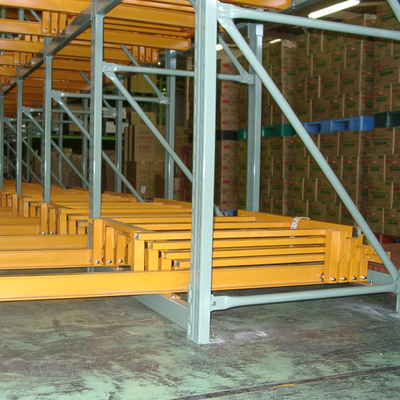 A26: Scaffalatura per pallet a retrocessione