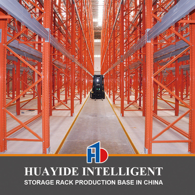VNA Rack Very Narrow Aisle Heavy Duty Rack VNA Pallet Racking Rack magazzino rack di stoccaggio con carrello elevatore a tre vie