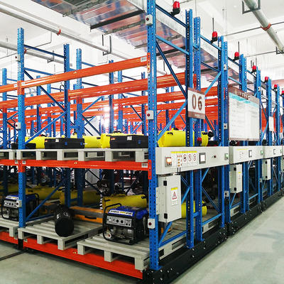 A31: Scaffalature mobili elettriche aperte per magazzini