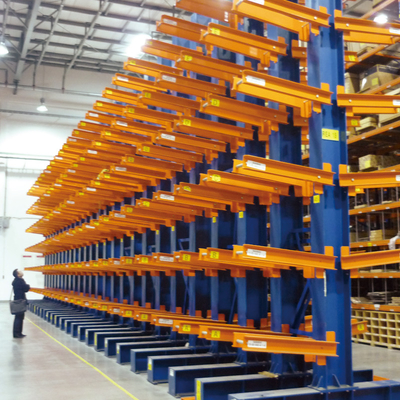 A05: Scaffalature a sollevamento per prodotti lunghi e materiali a rotoli