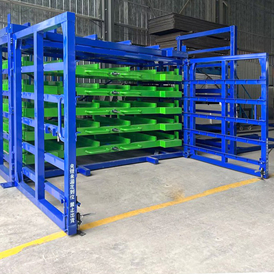 A14: Scaffale per il deposito di fogli di metallo da stiro per tiroio pesante Struttura metallica scaffale scaffale da tiroio per il deposito di fogli