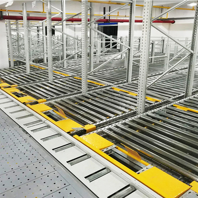 Rack per il flusso di pallet a gravità Rack per il magazzino Rack per lo stoccaggio Rack per la gravità