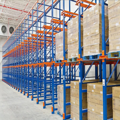 B17 Azionamento su scaffale Azionamento su scaffale a pallet pesanti Azionamento attraverso scaffale