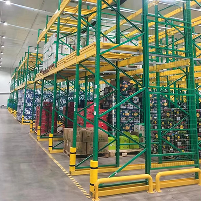 B22 Scaffalature di stoccaggio a rimbalzo