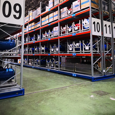 B36 Sistema intelligente di stoccaggio in magazzino con scaffalatura elettrica mobile per pallet