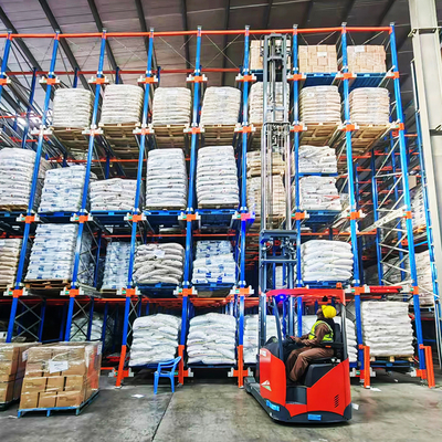 B50: Stoccaggio in magazzino con scaffalature portapallet a navetta radio, navetta a quattro vie, attrezzatura per pallet ad alta velocità, scaffalatura con carrello radio