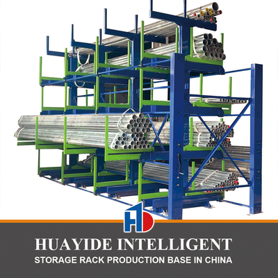 B52: Stoccaggio a lungo termine del materiale Rollo out Cantilever Rack Bar Stock & Pipe Rollo out Cantilever Rack