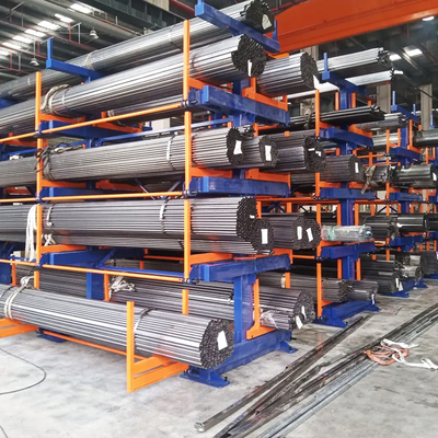 B52: Stoccaggio a lungo termine del materiale Rollo out Cantilever Rack Bar Stock & Pipe Rollo out Cantilever Rack