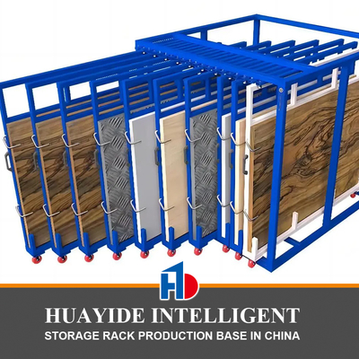 RHS Beam Electric Mobile Racking Q235 Rack per pallet selettivi in acciaio