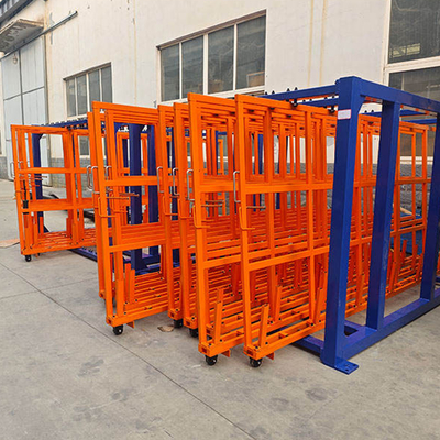 RHS Beam Electric Mobile Racking Q235 Rack per pallet selettivi in acciaio